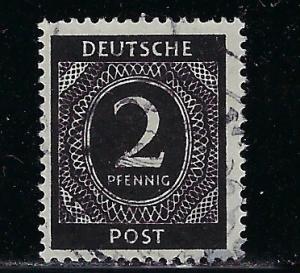 Germany AM Post Scott # 531, used