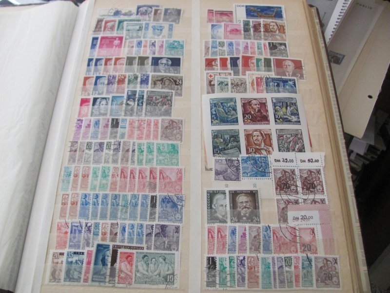 GERMANY DDR 1960'S MNH/HINGED/USED  AFTER 1967 MNH VF/XF  (196)