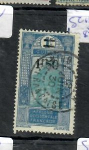 FRENCH GUINEA    SC 112   VFU        P0520H