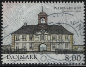 DENMARK  1684 F/VF USED MANOR HOUSES