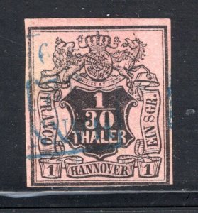 Hanover #3  Used,  VF.  Cat 50.00   ...  2670003