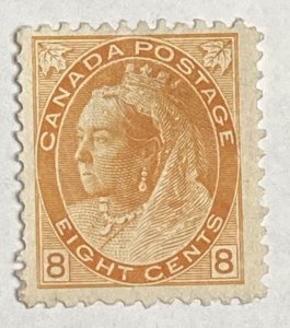 CANADA 1899 #82 Queen Victoria 'Numeral' Issue - MNG