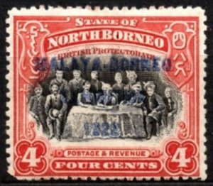 1922 North Borneo (Malaysia) SG #-257 4 Cents Meeting of the Assembly MNH