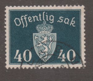 Norway O41 Coat of Arms 1941