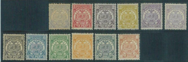 88488 - SOUTH AFRICA  - STAMPS : SG #  175 / 186  - Very Fine MLH MINT