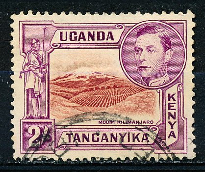 Kenya Uganda & Tanzania #81 Single Used