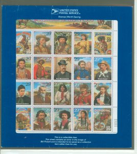 United States #2870 Mint (NH) Souvenir Sheet