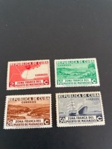 Cuba sc 325,329-331 MNH