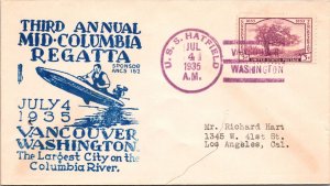 1935 - 3rd Annual Mid Columbia Regatta - Vancouver, Wash - USS Hatfield - F35924