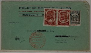 Colombia airmail cover Scadta 28.5.23 signed Spalink