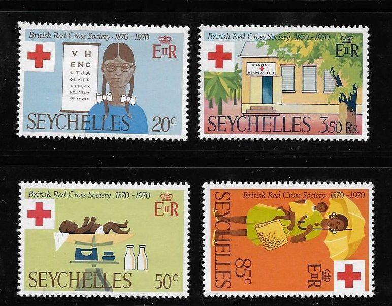 Seychelles 1970 Centenary of British Red Cross Society MNH A182