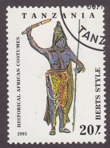 Tanzania 1193 Historical African Costumes 1993