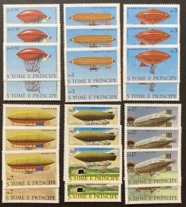 Sao Tome and Principe 1979 #561-6, Wholesale Lot of 5, MNH, CV $43.75