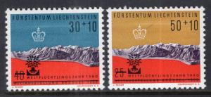 Liechtenstein B22-B23 MNH VF