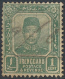  Trengganu  Malaya  SC#  1a  Used   see details & scans