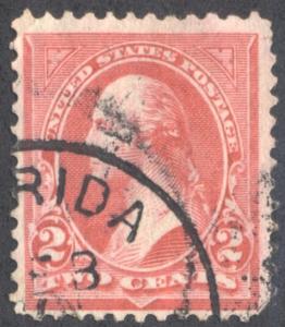 SC#252 2¢ Washington (1895) Used