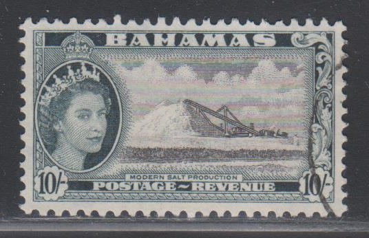 Bahamas,  10sh Salt Production  (SC# 172) Used