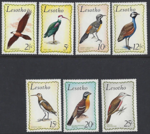 Lesotho #469-72 MNH set, various birds, issued 1978