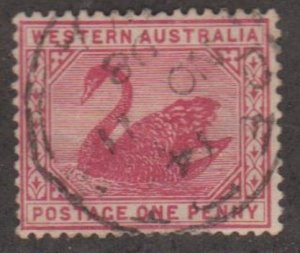 Western Australia Scott #62 Stamp - Used Single