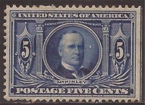 US Stamp - 1904 5c Louisiana Purchase Exposition Stamp - MH - Scott #326