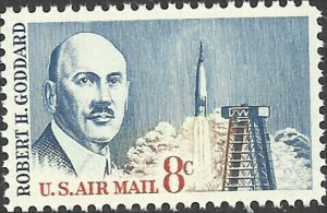 # C69 MINT NEVER HINGED ( MNH ) ROBERT H. GODDARD XF+