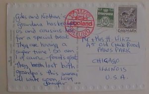 DENMARK LEGOLAND 1979 CANCEL ON CARD