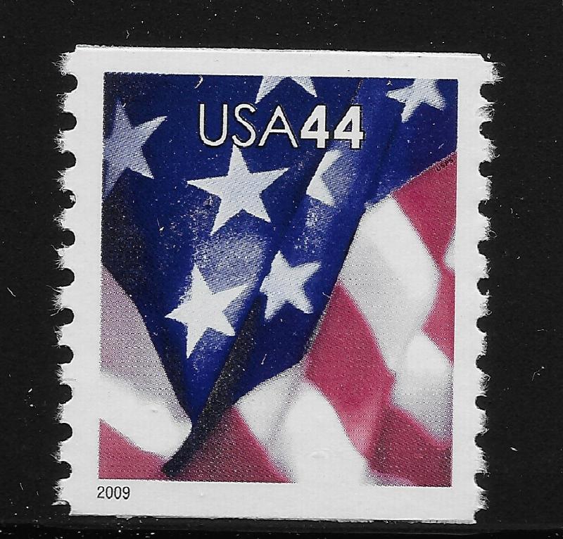 US Scott #4391, Single 2009 American Flag 44c VF MNH