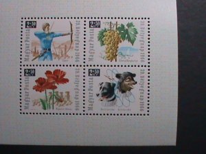 ​HUNGARY-1966 STAMP DAY MNH S/S-VERY FINE WE SHIP TO WORLD WIDE-WE COMBINED