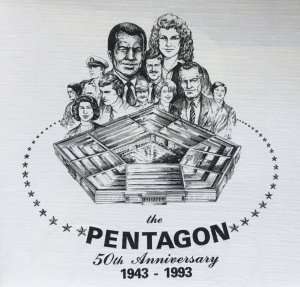 US Pentagon 50th Anniversary Cover