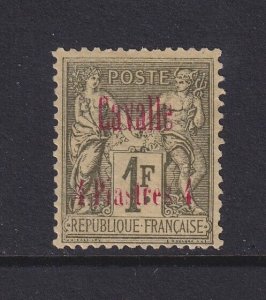 Cavalle (French Offices in Turkey), Scott 7 (Yvert 8), MHR (small thin)