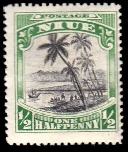 Niue Scott 41 Unused with hinge remnant.