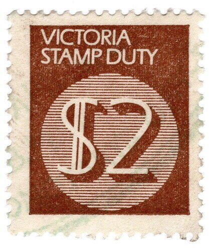 (I.B) Australia - Victoria Revenue : Stamp Duty $2