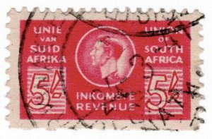 (I.B) South Africa Revenue : Duty Stamp 5/-