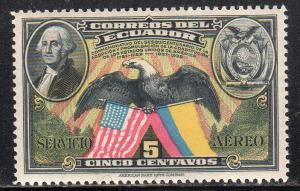 Ecuador C58 - Mint-LH - Washington / Eagle / Flags