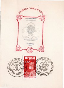 Brazil 1960 Sc C101 FD Maximum card 3