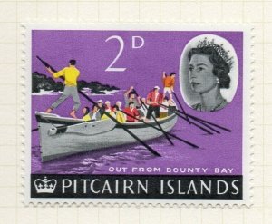 Pitcairn Islands 1964 Early Issue Fine Mint Hinged 2d. NW-187342