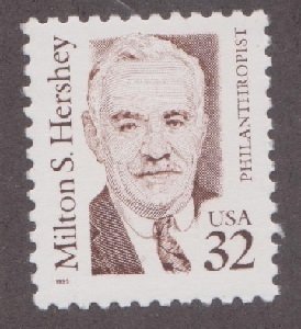 2933 Milton Hershey  MNH single