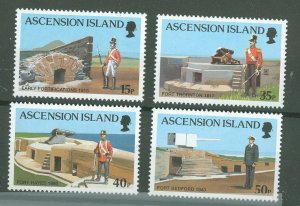 Ascension #760-763 Mint (NH) Single (Complete Set) (Military)