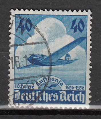 Germany - 1936 Anniversary of Lufthansa Sc# 469 (9664)