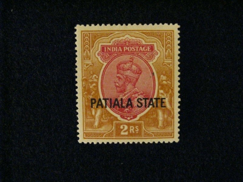  India-Patiala #71 mint hinged  a209 1219