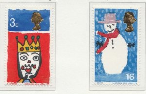 1966 GREAT UKAIN Christmas MNH** Set A28P46F30338-