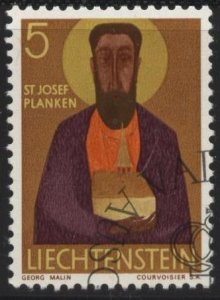 Liechtenstein 430 (used) 5rp Saints Peter & Paul (1968)