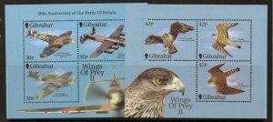 GIBRALTAR SGMS949 2000 WINGS OF PREY MNH