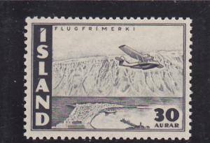 Iceland  Scott#  C22  MH