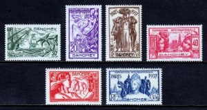 Dahomey - Scott #101-106 - MH - SCV $11