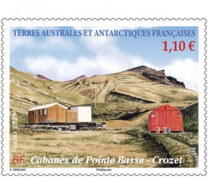 2021 FSAT Cabins at Crozet Base (Scott 647) MNH