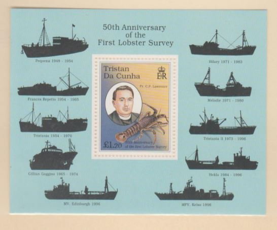 Tristan Da Cunha Scott #617 Stamps - Mint NH Souvenir Sheet