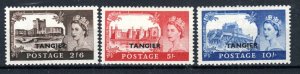 Morocco Agencies - Tangier 1955 GB Castle opt set SG 310-12 MVLH