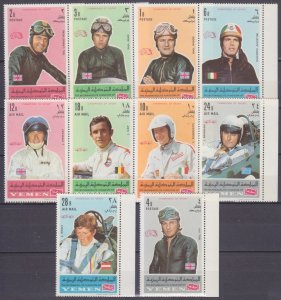 1969 Yemen Kingdom 633-642 Car Racing Drivers 9,00 €