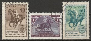 Russia 1956 Sc 1789-91 set CTO